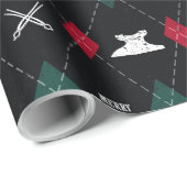 Blacksmith Christmas Wrapping Geschenkpapier (Rolleneckpunkt)