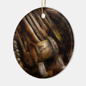 Blacksmith - Die Kunst des Pounings Keramikornament (Links)