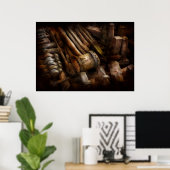 Blacksmith - Die Kunst des Pounings Poster (Heimbüro)
