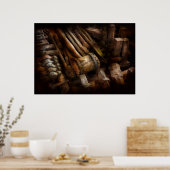 Blacksmith - Die Kunst des Pounings Poster (Küche)