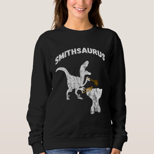 Blacksmith Dinosaurs Tongs Blacksmithing T Rex Di Sweatshirt (Vorderseite)