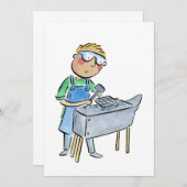 Blacksmith Einladung (Vorne/Hinten)