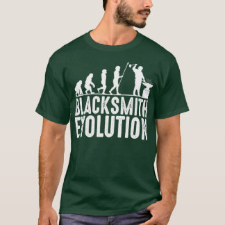 Blacksmith Evolution Silhouetten Anvil T T T-Shirt