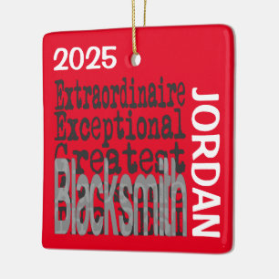 Blacksmith Extraordinaire CUSTOM Keramikornament