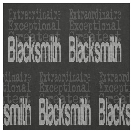 Blacksmith Extraordinaire Stoff (Muster)