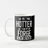 Blacksmith Forge Hotter als Girlfriend Knife Meta Kaffeetasse (Links)