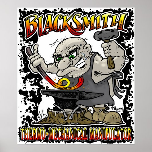 Blacksmith Forge Poster (Vorne)