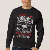 Blacksmith Forger Sweatshirt (Vorderseite)