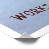 Blacksmith Forging 1940 WPA Poster (Ecke)