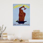 Blacksmith Forging 1940 WPA Poster (Küche)