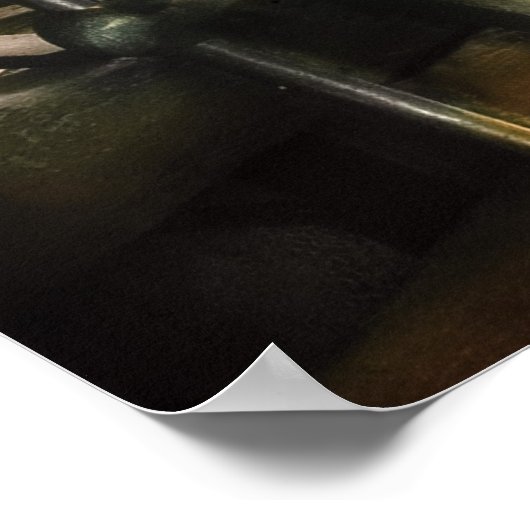 Blacksmith - In meiner Großvaterwerkstatt Poster (Ecke)