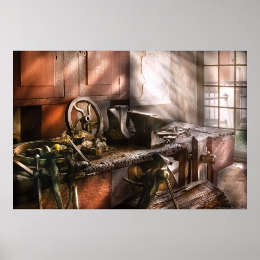 Blacksmith - In meiner Großvaterwerkstatt Poster (Vorne)