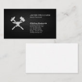 Blacksmith Iron Works Metal Visitenkarte (Vorne/Hinten)