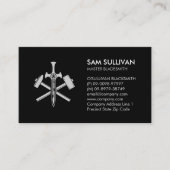 Blacksmith Iron Works Metal Visitenkarte (Vorderseite)