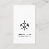 Blacksmith Iron Works Metal Visitenkarte (Vorderseite)