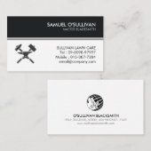 Blacksmith Iron Works Metal Visitenkarte (Vorne/Hinten)