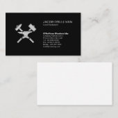 Blacksmith Iron Works Metal Visitenkarte (Vorne/Hinten)