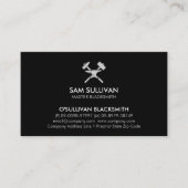 Blacksmith Iron Works Metal Visitenkarte (Vorderseite)