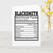 Blacksmith Karte (Gelbe Blume)