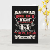 Blacksmith Karte (Gelbe Blume)