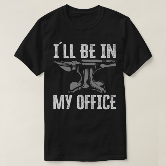 Blacksmith Metal Worker Bladesmith Metalworking Pr T-Shirt (Design vorne)