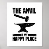Blacksmith Metalsmith formiert Schmiedeschmiede Poster (Vorne)