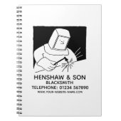 Blacksmith Notebook Notizblock (Vorderseite)