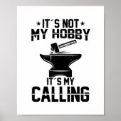 Blacksmith-Redewendungen | Schmiedekunst Poster (Vorne)