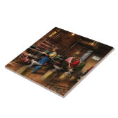 Blacksmith - Schmiedeschule 1899 Fliese (Seite)