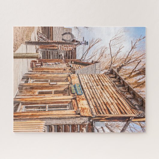 Blacksmith-Shop in einem Gebäude mit falscher Schr Puzzle (Horizontal)