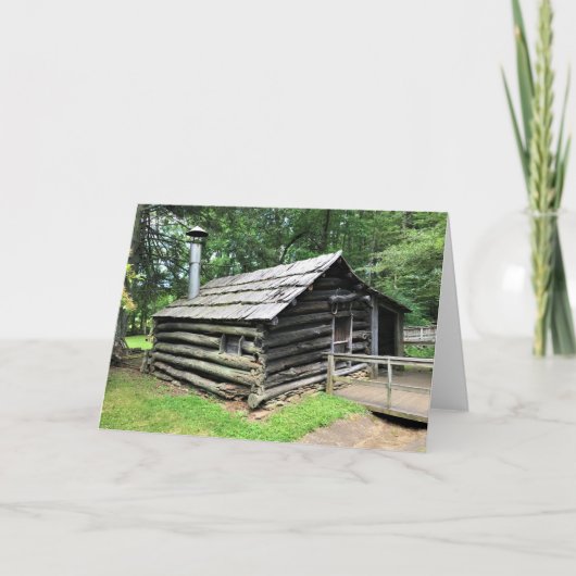 Blacksmith Shop in Mabry Mill, Virginia Karte (Vorderseite)