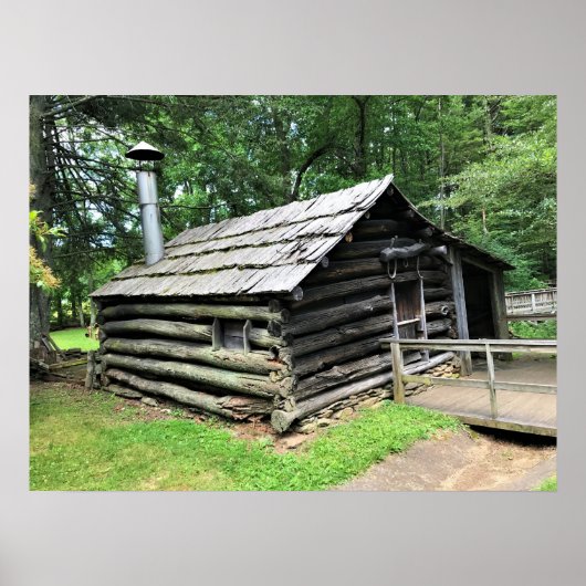 Blacksmith Shop in Mabry Mill, Virginia Poster (Vorne)