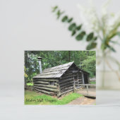 Blacksmith Shop in Mabry Mill, Virginia Postkarte (Stehend Vorderseite)