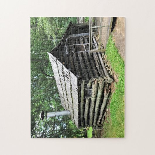 Blacksmith Shop in Mabry Mill, Virginia Puzzle (Vertikal)