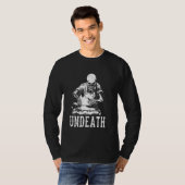 Blacksmith Skeleton - Iron Worker Blacksmithing Un T-Shirt (Vorne ganz)