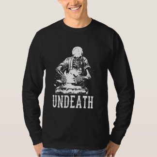 Blacksmith Skeleton - Iron Worker Blacksmithing Un T-Shirt