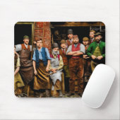 Blacksmith - The Ironmongers of Maidenhead 1900 Mousepad (Mit Mouse)
