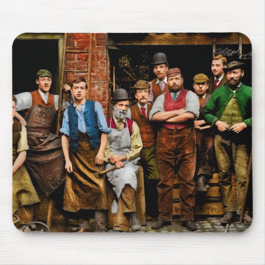 Blacksmith - The Ironmongers of Maidenhead 1900 Mousepad (Vorne)