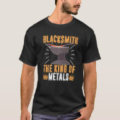 Blacksmith The King Of Metals T-Shirt (Vorderseite)