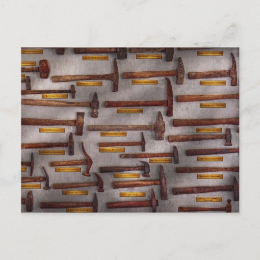 Blacksmith - Tools - Kopfschmerzen Postkarte (Vorderseite)