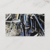 Blacksmith Tools Visitenkarte (Rückseite)