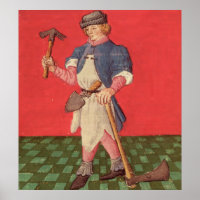 Blacksmith von 'Le Livre des Echecs Moralizes'