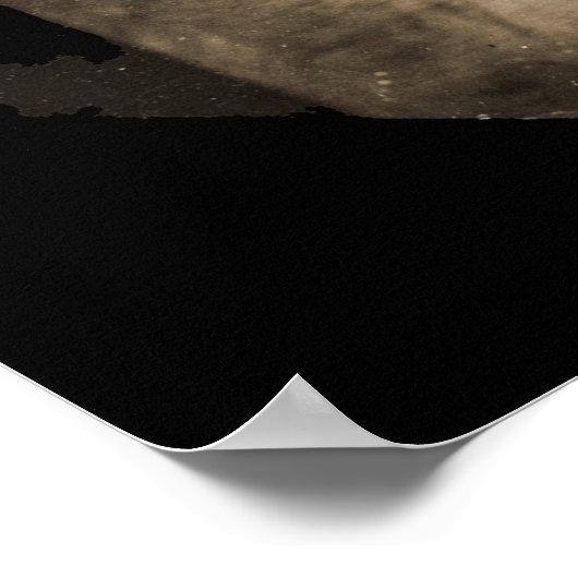 Blacksmith Working Daguerreotype 1846 Poster (Ecke)