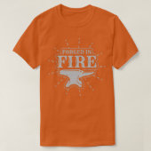 Blacksmith wurde im Feuer geboren T T-Shirt (Design vorne)
