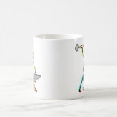 Blacksmithing Stickman Kaffeetasse (Mittel)