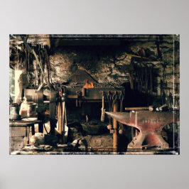 Blacksmiths Office Poster