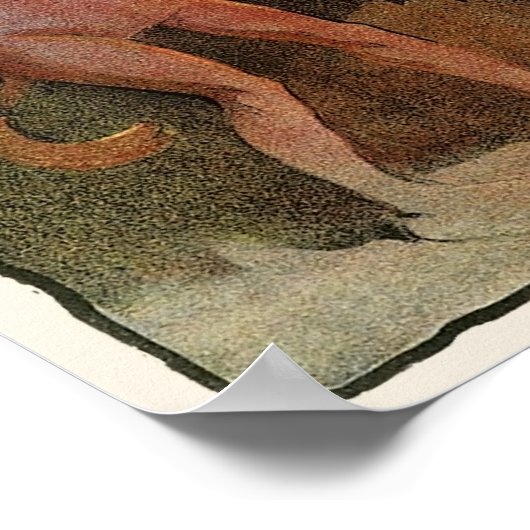 Blackstone, Der Magier der Welt, 1934 Poster (Ecke)