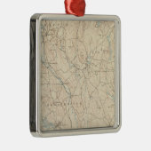 Blackstone, Massachusetts Silbernes Ornament (Rechts)