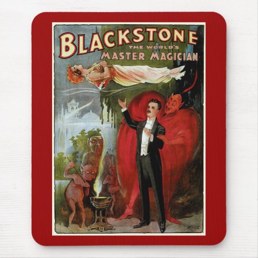 Blackstone Meister-Magier Mousepad (Vorne)