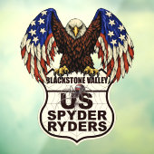 Blackstone Valley Kapitel - Aufkleber Adler-Logo (Blatt 3)